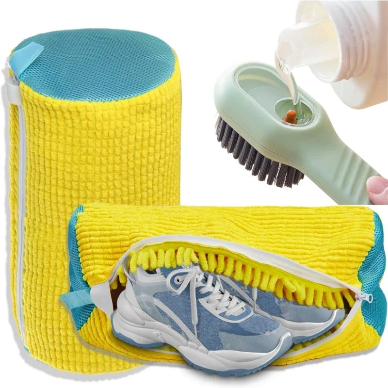 2/3개 신발 세탁기 가방 (액체 신발 브러쉬 세트 포 - Shoe Cleaning Brush 리뷰 및 가격