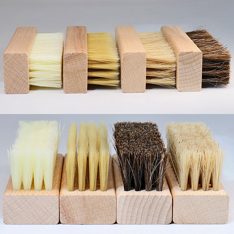 유용한 나무 손잡이 신발 광택제 브러시, 플라스틱 털, - Shoe Cleaning Brush 리뷰 및 가격